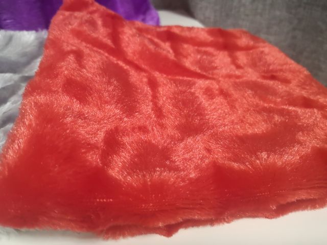 Cojines de pelo efecto visón 40x40cm