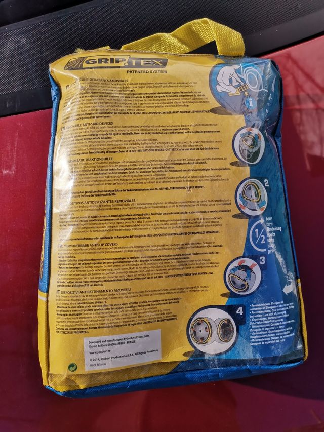 Cadenas nieve textiles nuevas