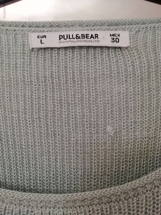 jersey punto verde agua