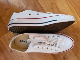 CONVERSE ALL STAR BAJAS POLIPIEL de segunda mano por 35 EUR en Salamanca en  WALLAPOP