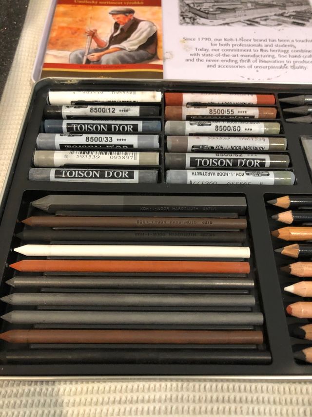 Set de lapices y pinturas Gioconda