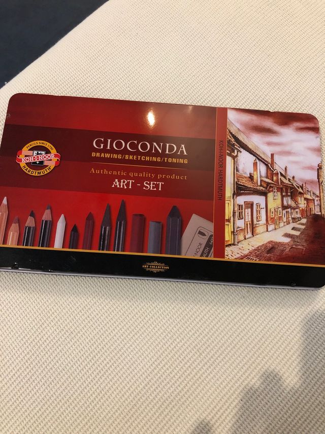 Set de lapices y pinturas Gioconda