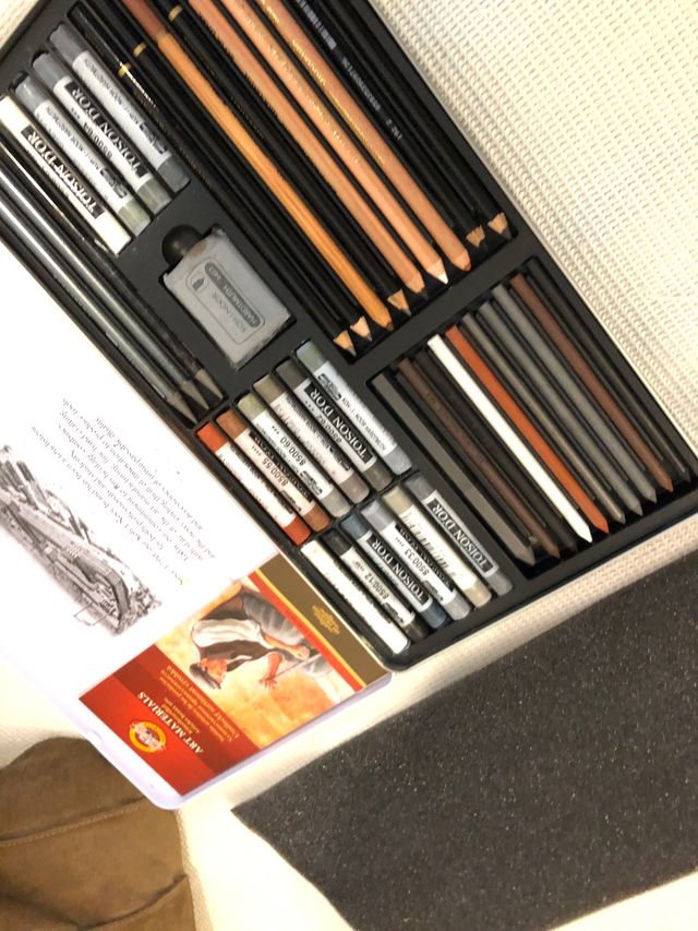 Set de lapices y pinturas Gioconda