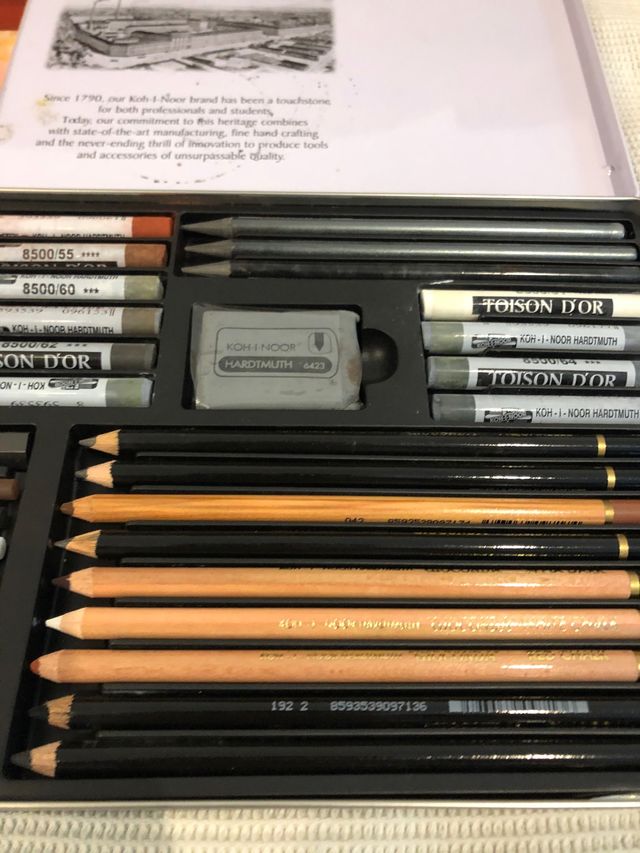 Set de lapices y pinturas Gioconda