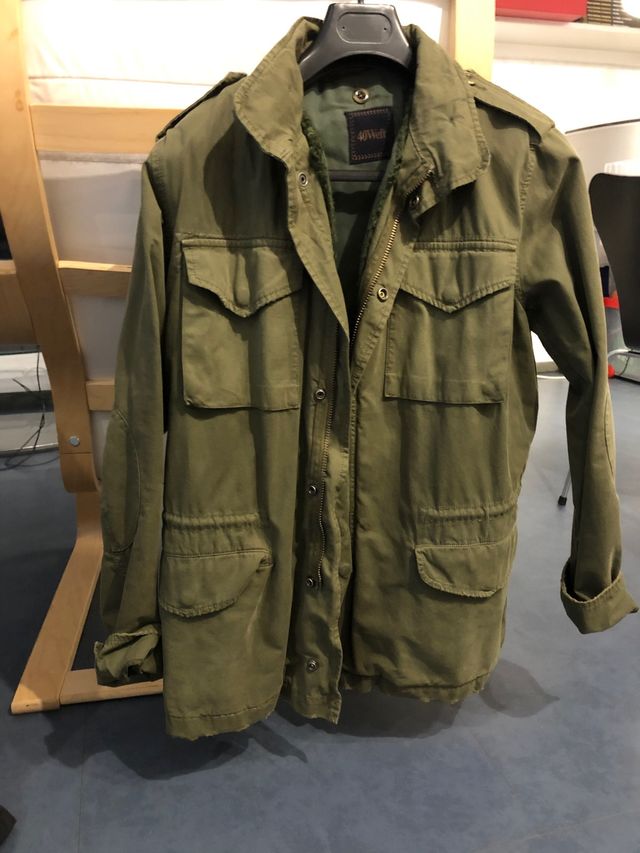 Chaqueta 40Weft Verde