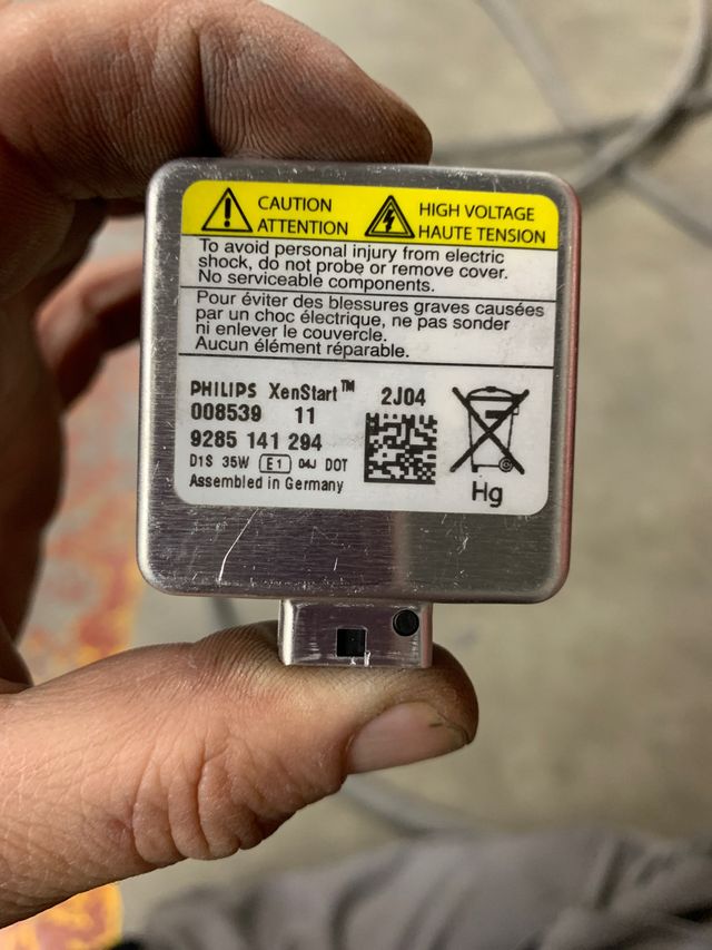 Lámpara de xenón D1S 35 w