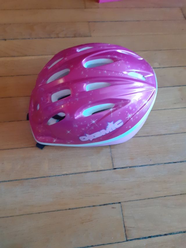 casco bici niña