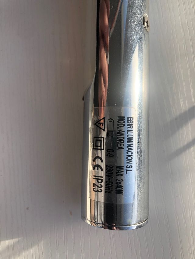 Lámparas para espejo baño