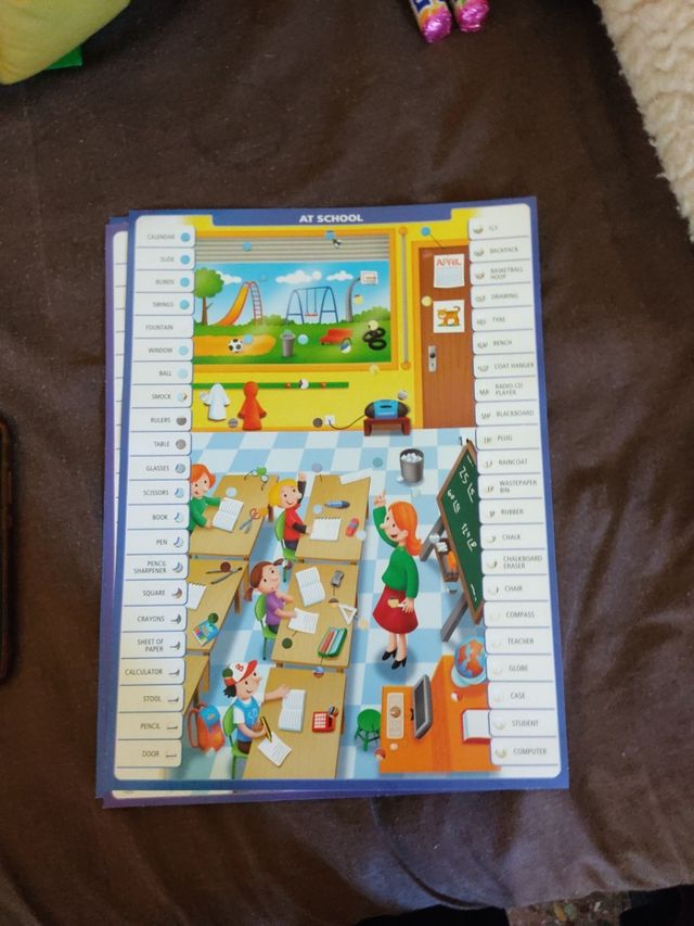 juego conector aprendo inglés .