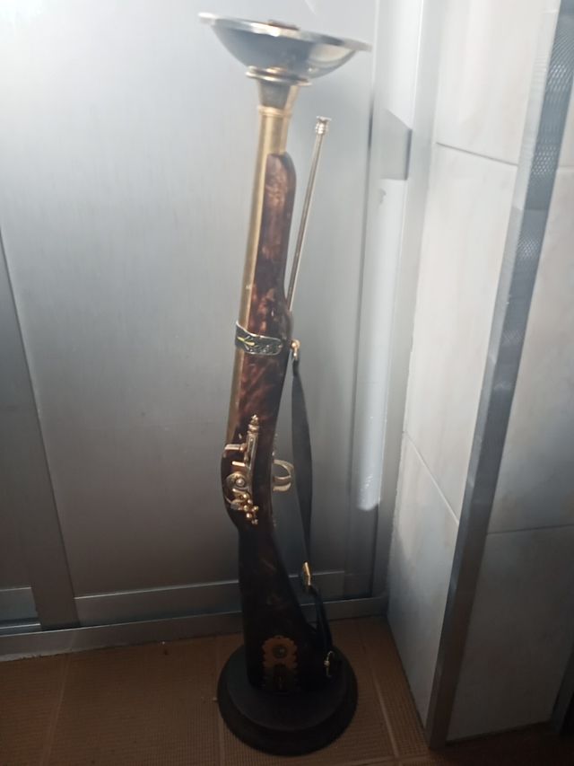 Replica de escopeta-cenicero