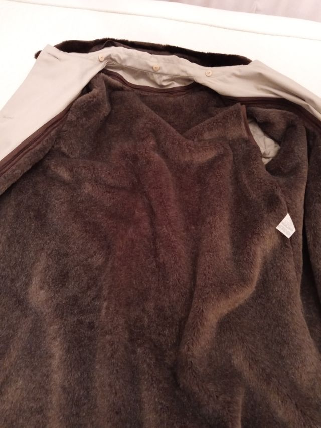 GABARDINA CON FORRO.