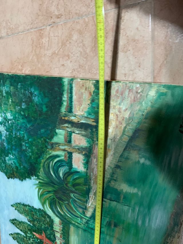 Óleo parque TÍO JORGE ZARAGOZA