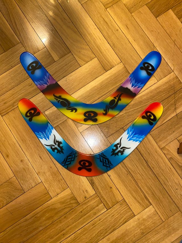 Boomerangs decorativos