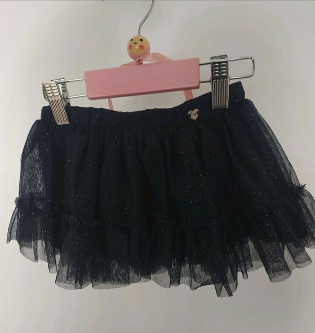 Falda Tul brillante