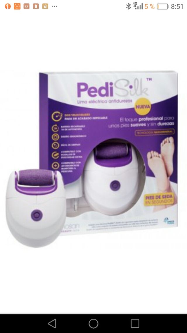 Lima automática pedicura