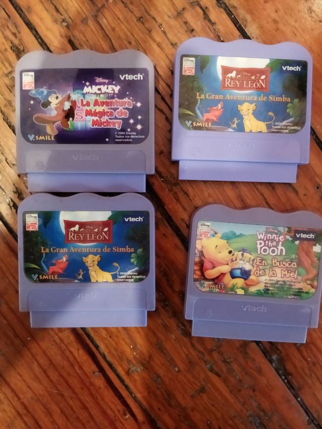 Consola v.miles vtech con 5 juegos