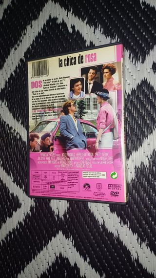 la chica de rosa descatalogada dvd