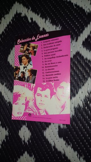 la chica de rosa descatalogada dvd
