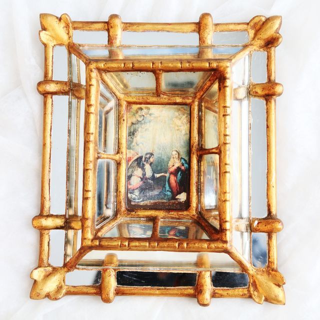 Cuadro tallado pan de oro