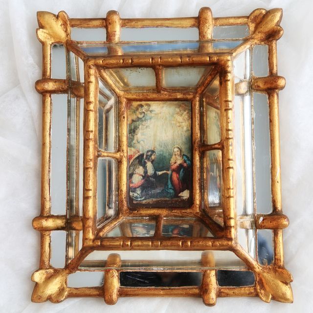 Cuadro tallado pan de oro