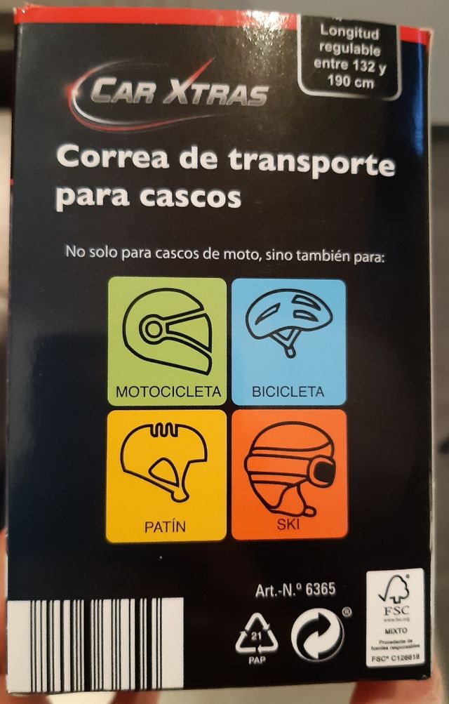 CORREA TRANSPORTE CASCO