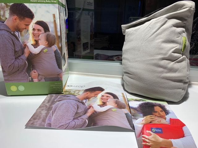 Fular elástico portabebés Boba Bamboo Wrapp