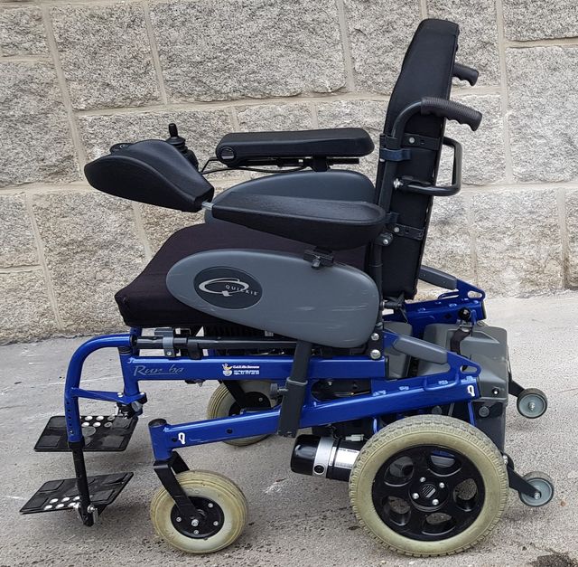 Silla Ruedas Eléctrica Segunda Mano SILLA DE RUEDAS ELÉCTRICA QUICKIE RUMBA de segunda mano por 590 EUR en