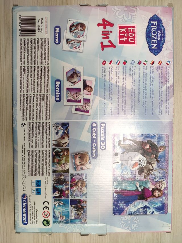 Puzzles Frozen 4 en 1