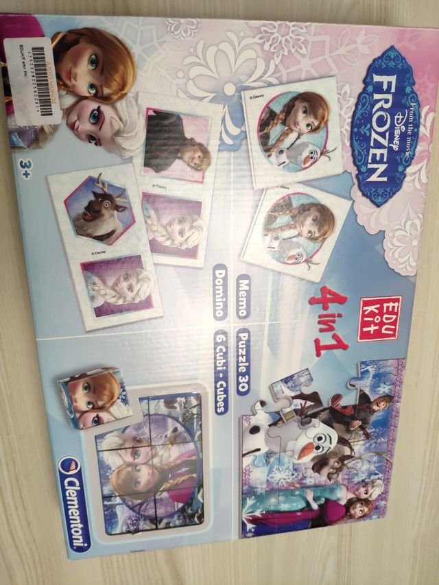 Puzzles Frozen 4 en 1