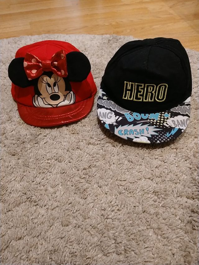 lote de gorras niñ@s