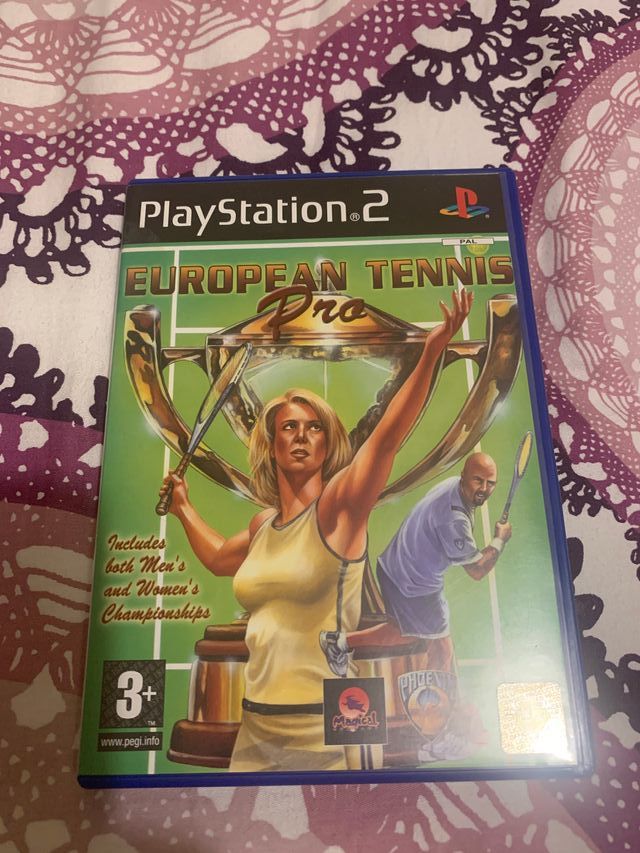 European Tennis Pro PS2 Completo