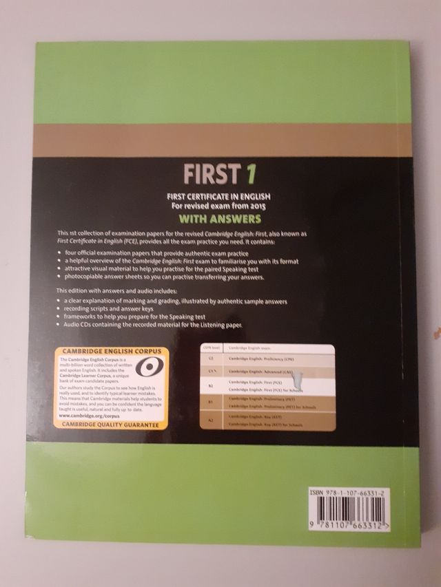 First Certificate in English nuevo