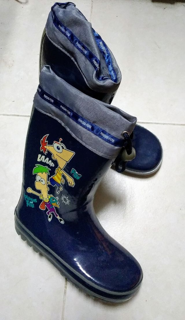 Botas agua niño