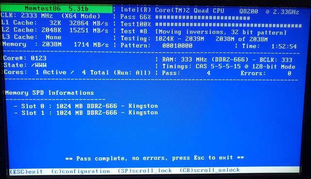 Memoria 2GB PC2-5300 667MHz Kingston KVR667D2N5