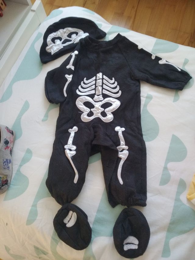 Disfraz de esqueleto!