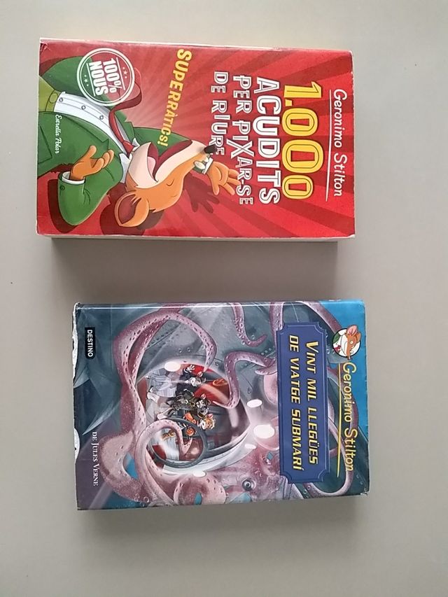 Gerónimo Stilton (varios libros)