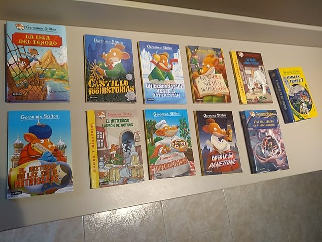 Gerónimo Stilton (varios libros)