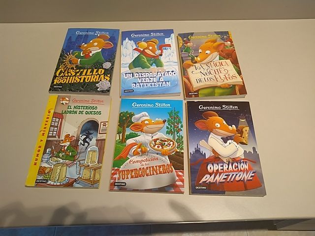 Gerónimo Stilton (varios libros)