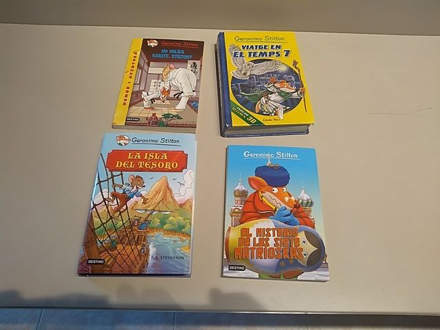Gerónimo Stilton (varios libros)