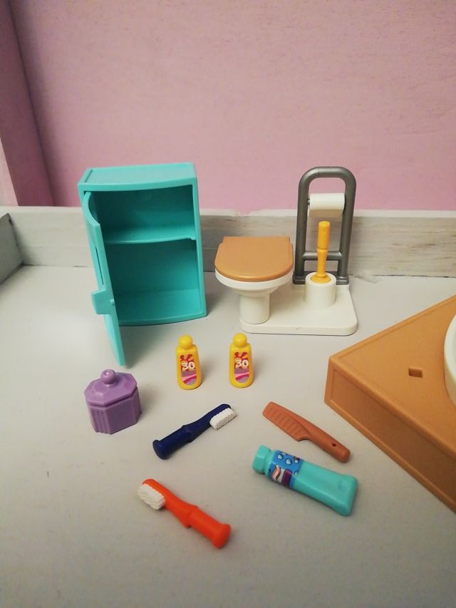 Lote baño Playmobil