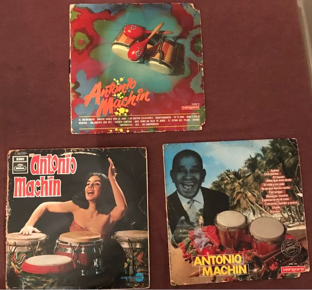 Lote Discos vinilos Antonio machin