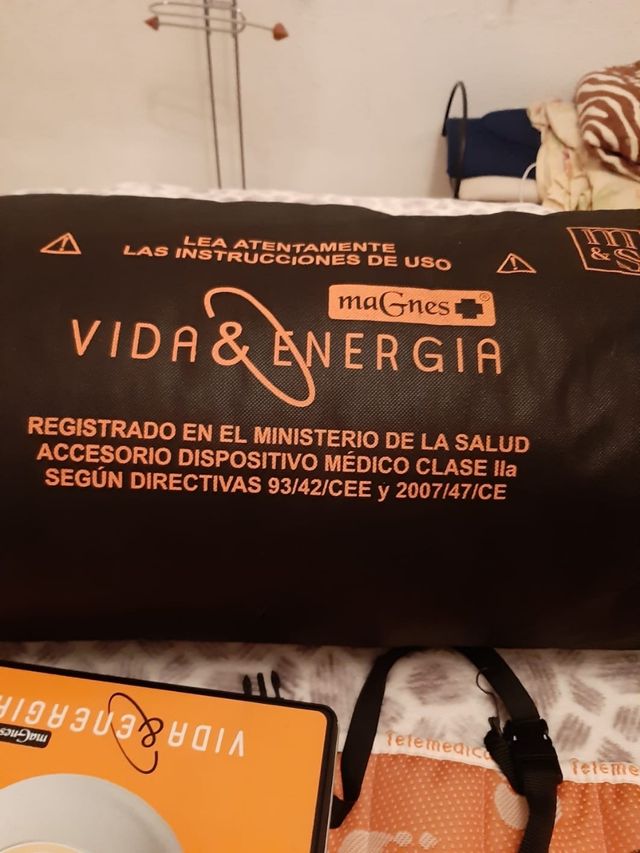 Cubrecolchon de imanterapia más accesorios