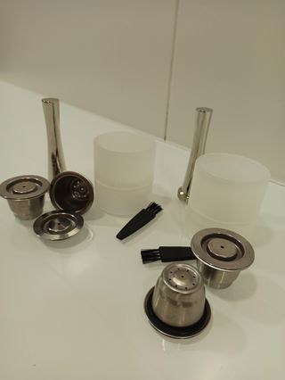Cápsulas Café EverGreen recargables para Nespresso de segunda mano por 50  EUR en Tarrega en WALLAPOP