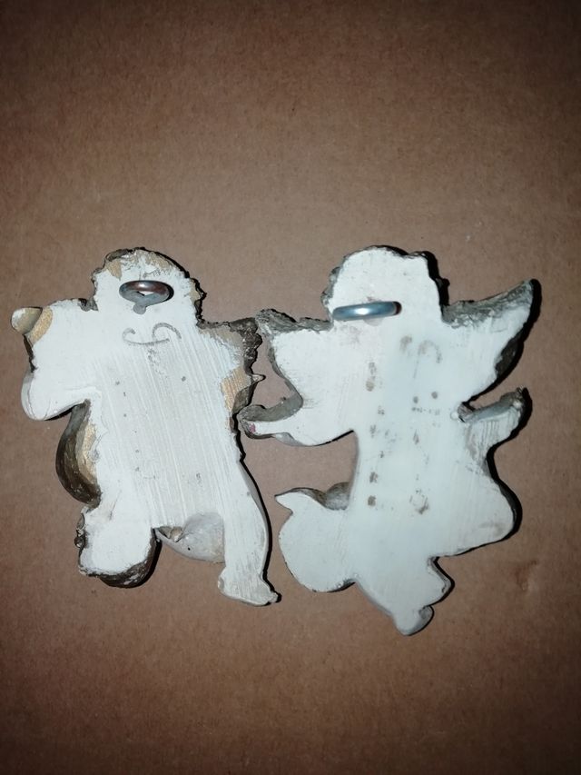 angelitos de cerámica para colgar