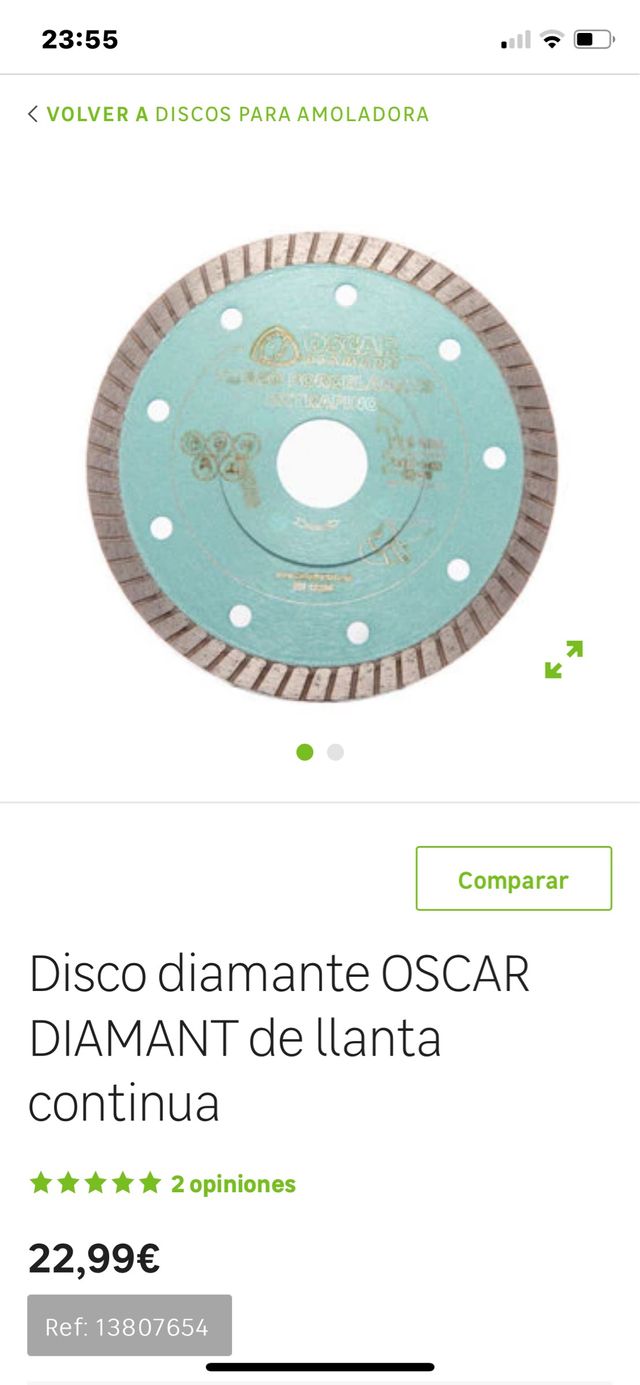 Disco  para cortar