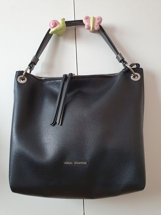 Bolso Adolfo Domínguez negro. de segunda mano por 35 EUR en Zaragoza en  WALLAPOP