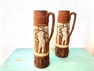 Jarras de cerámica alemanas vintage