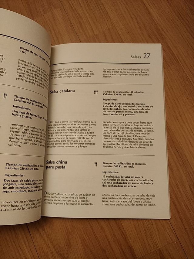 Libro cocina fácil núm 7 Salsas