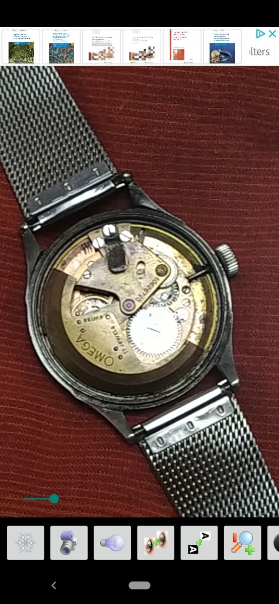 Reloj Omega bumper 2374 raro