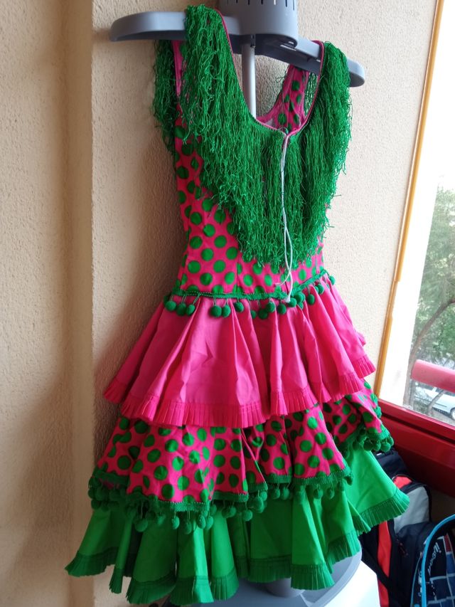 Vestido De Flamenca De Segunda Mano Por 30 En Málaga En Wallapop